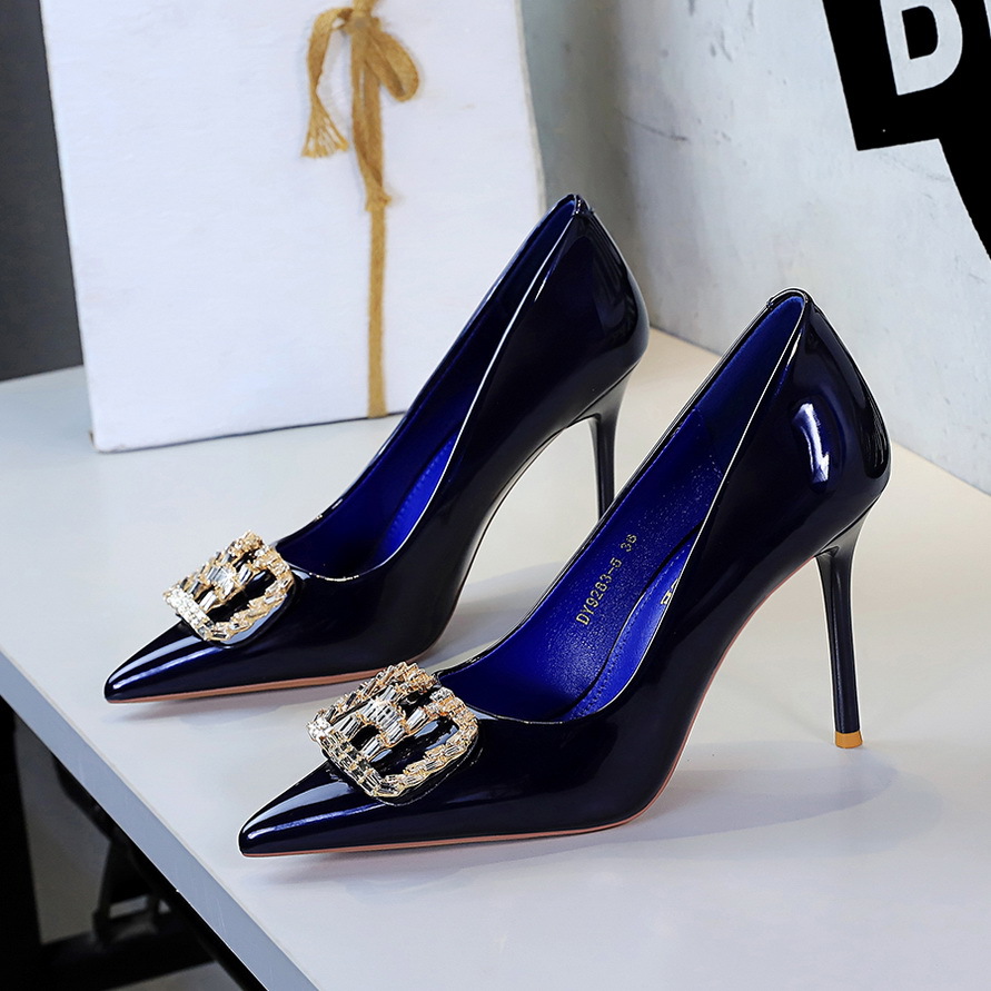 Court Heel Pointed - BIGTREE Chaussures élégantes à bout pointu,