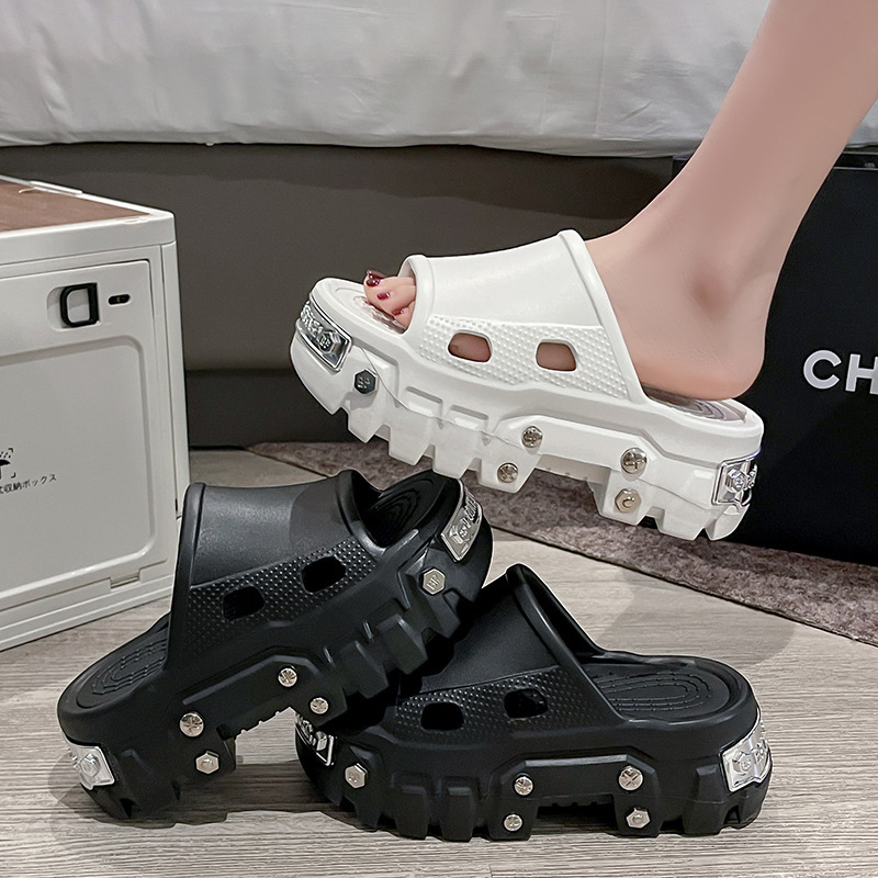 Women'S Shoes Paris - Pantoufles à plateforme pour femmes, chaussures