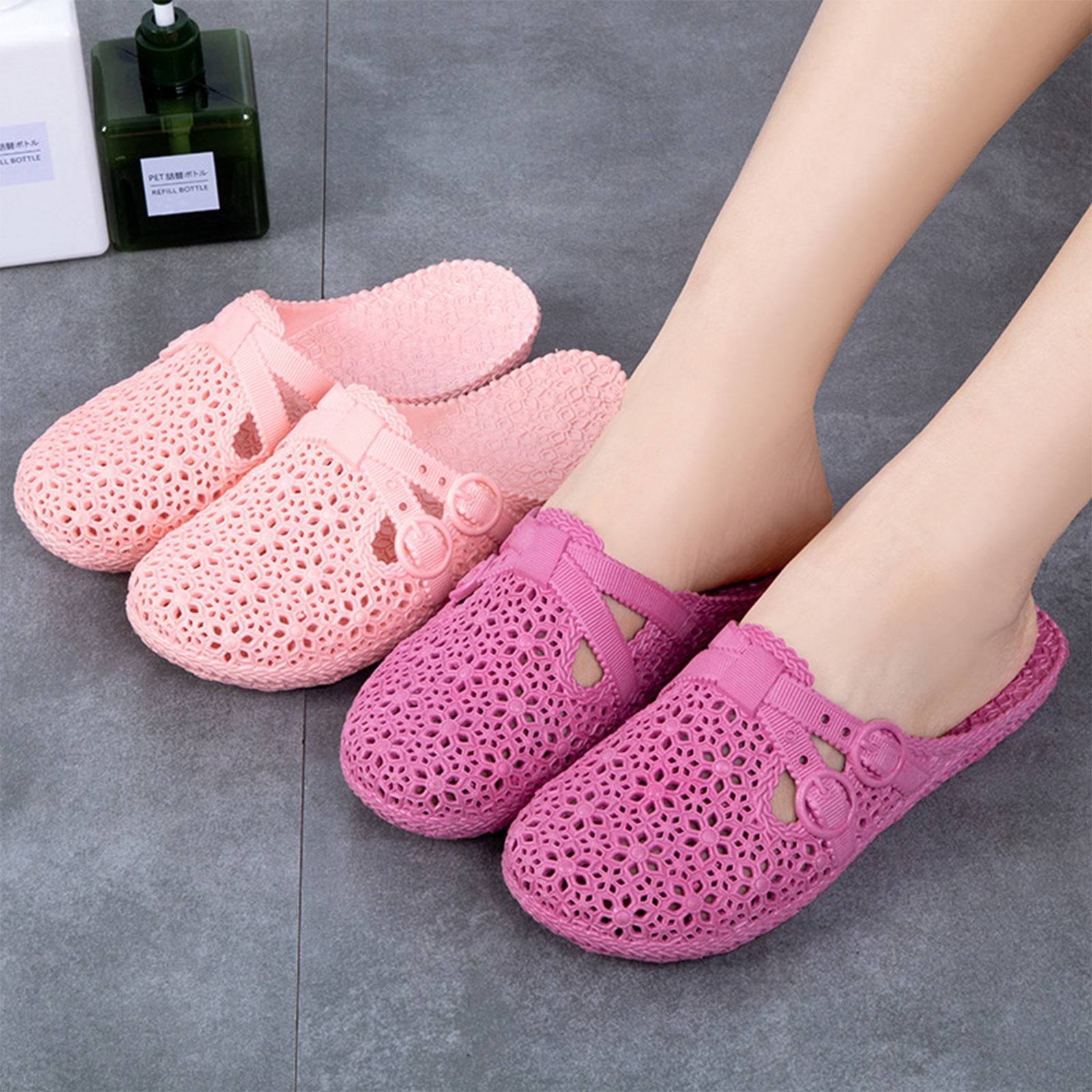 Women'S Shoes Popular - Pantoufles respirantes à bout enveloppant, chaussures
