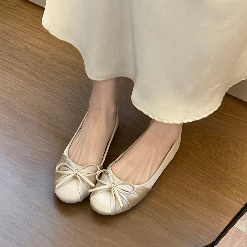 Shoes Women Pumps - Nouvelles Chaussures Plates à Nœud Papillon