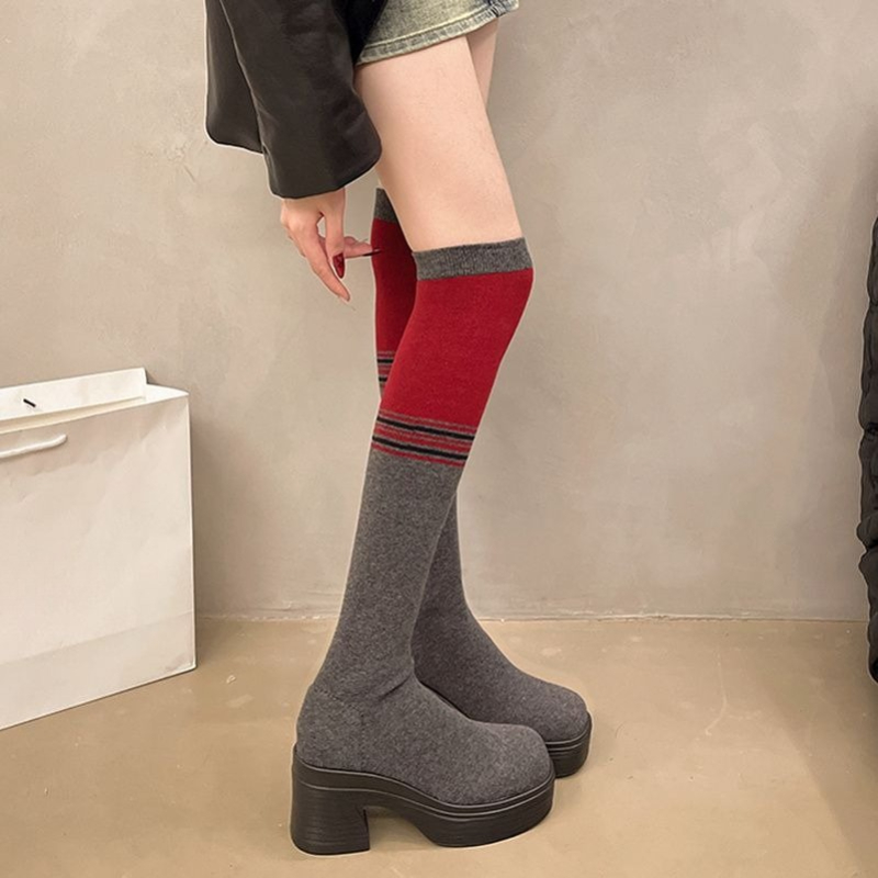Sock Boot Women - Bottes chaussettes au dessus du genou