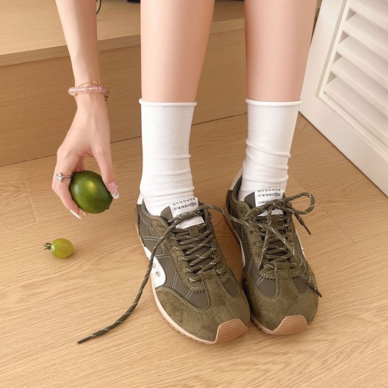 Women'S Shoes Casual Sneakers - Baskets rétro multicolores pour femmes, chaussures