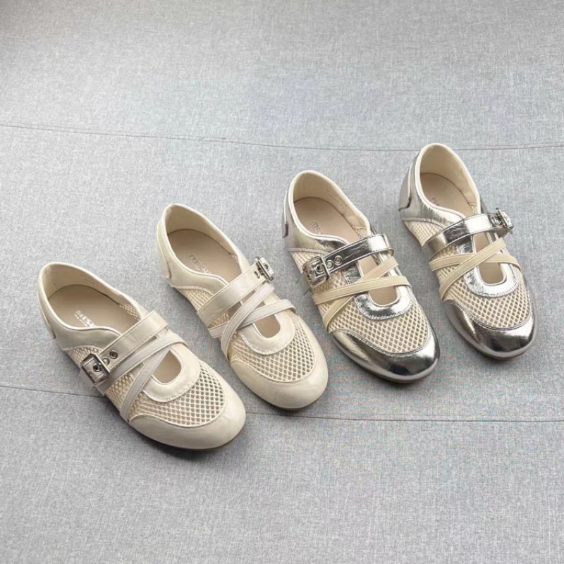 Shoes Women Pumps - Nouvelles baskets tissées ajourées à empiècements