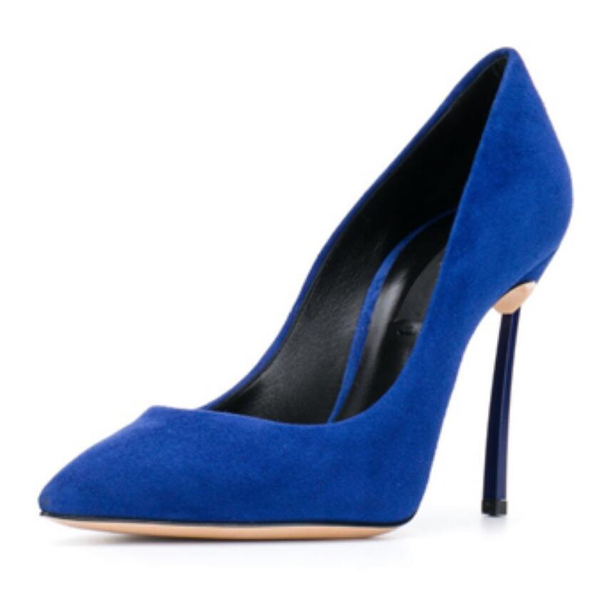 Court Heel Pointed - Escarpins à bout pointu pour femmes,