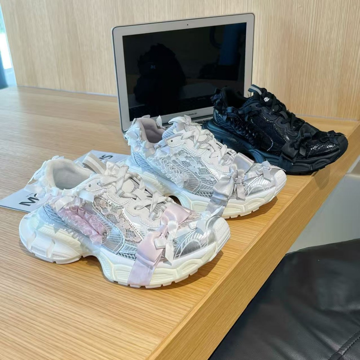 Women'S Shoes Paris - Chaussures d'été décontractées en dentelle pour