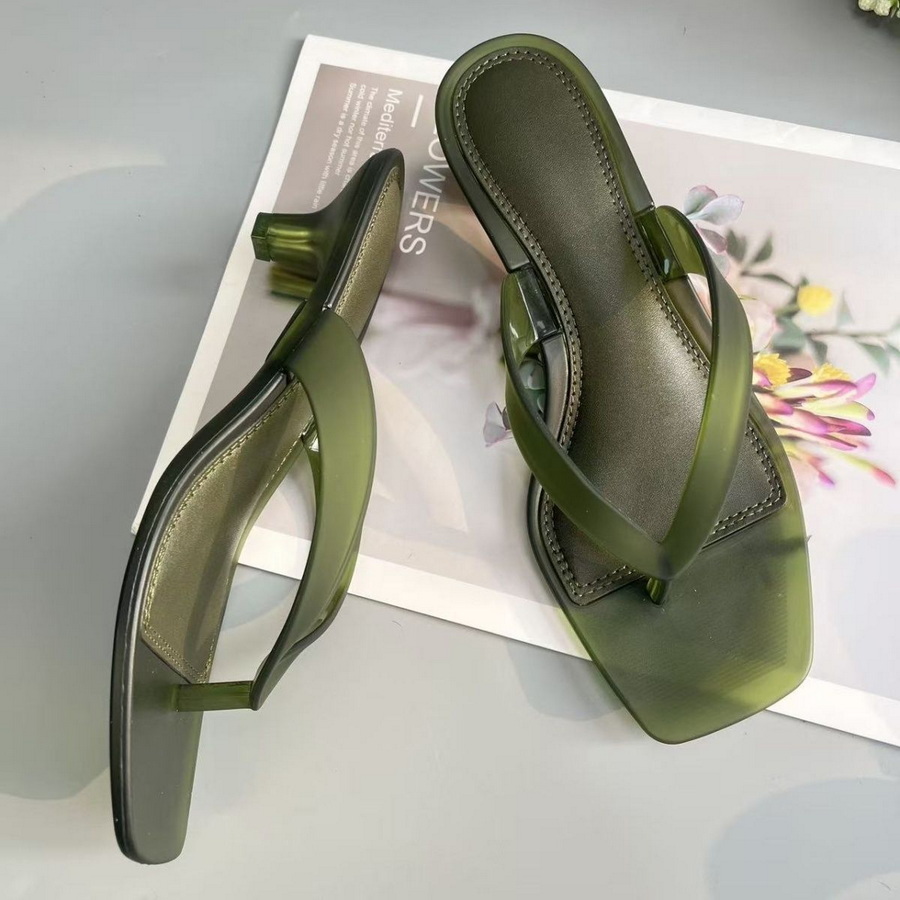 Women'S Shoes Popular - Sandales à lanières en PVC vert
