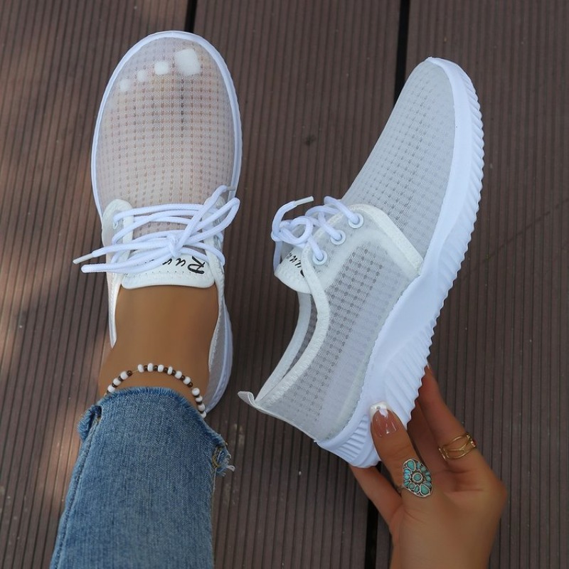 Women'S Shoes Casual Sneakers - Baskets pour femmes à bout rond,
