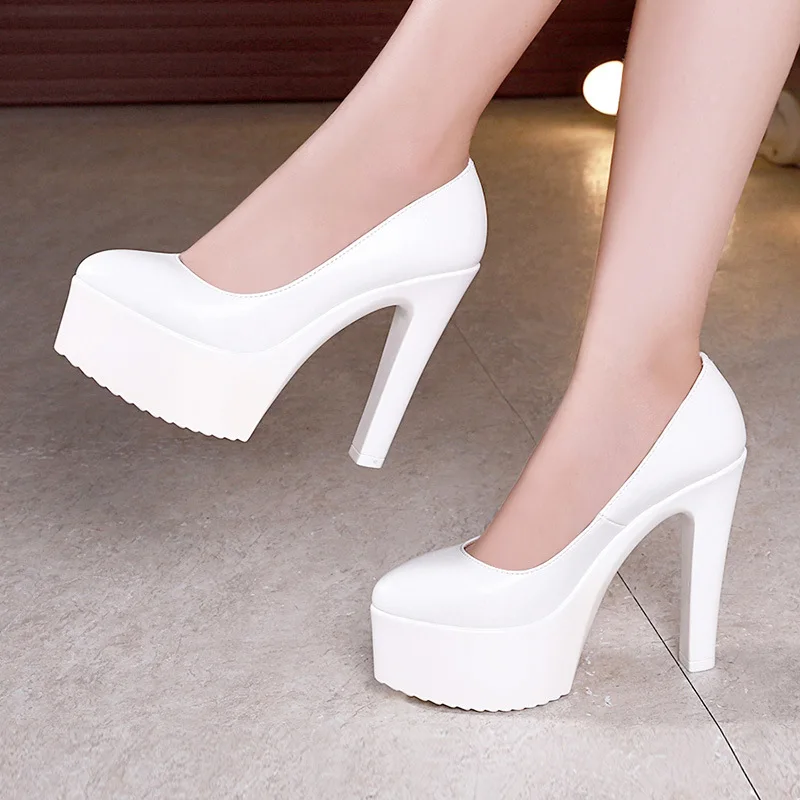 Court Heel Pointed - 11 cm 13 cm petite taille