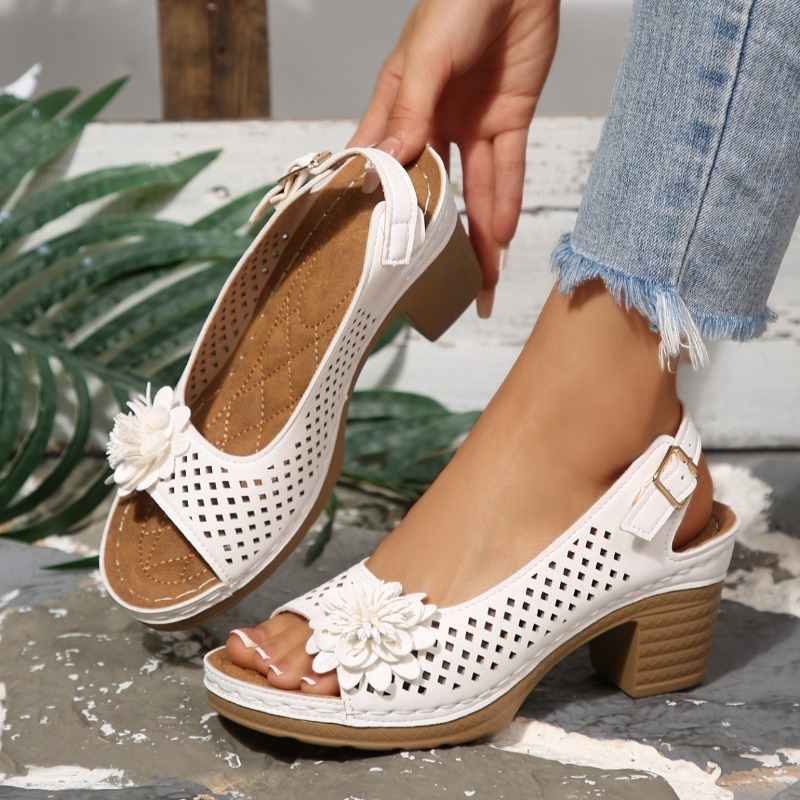 Sandales à talons épais pour f - Women'S Shoes Popular avis et prix