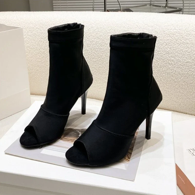 Chaussures de danse latine pou - Sock Boot Women avis et prix