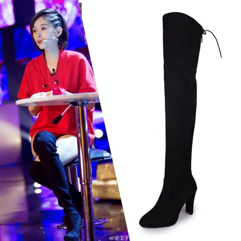 Nouvelles bottes hautes à talo - Sock Boot Women avis et prix