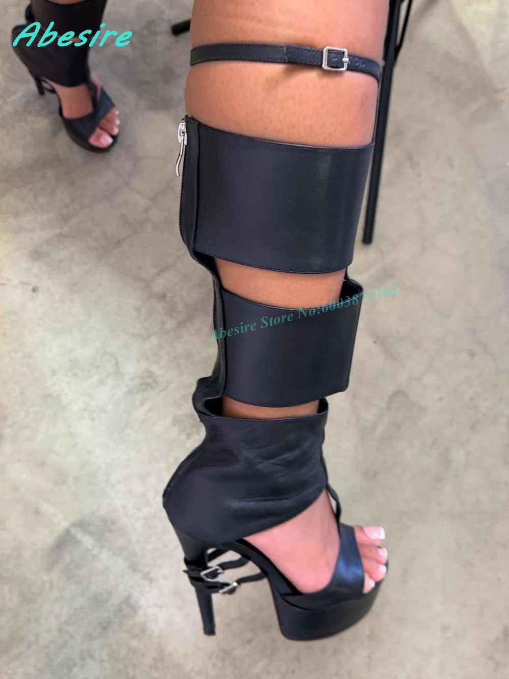 Sandales bottes hautes pour fe - Women Shoes Boots avis et prix