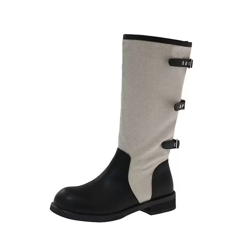 Bottes de chevalier vintage à  - Women Shoes Boots avis et prix