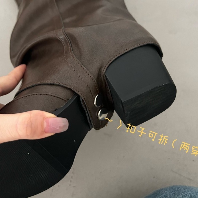 Bottes longues pliables pour f - Sock Boot Women avis et prix