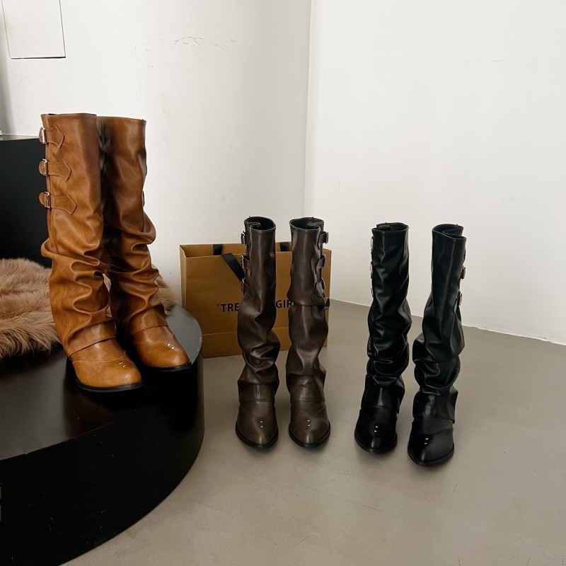 Bottes longues pliables pour f - Sock Boot Women avis et prix