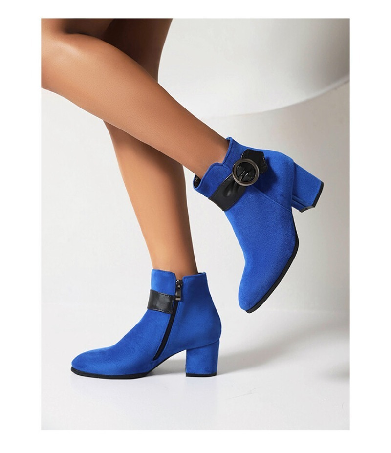 Bottines en Faux Daim pour Fem - Women'S Shoes Paris avis et prix