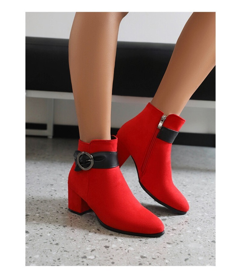 Bottines en Faux Daim pour Fem - Women'S Shoes Paris avis et prix