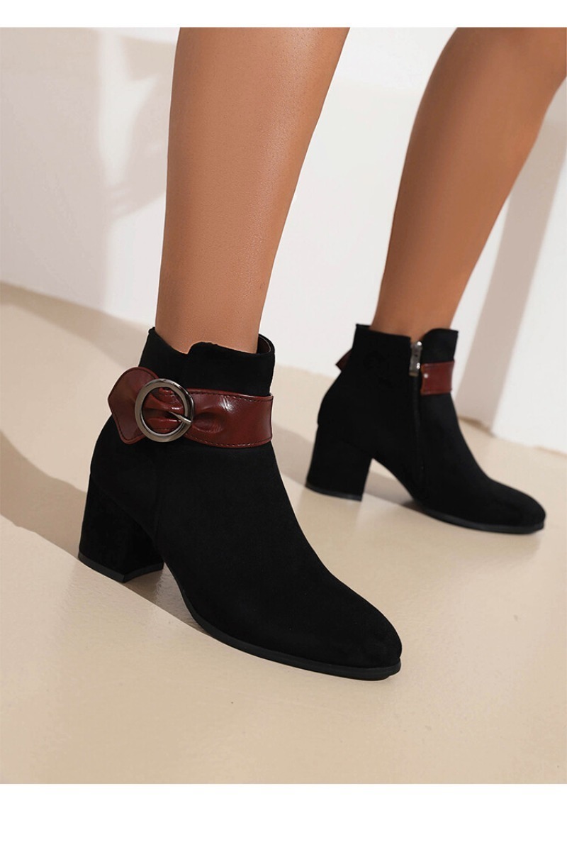 Bottines en Faux Daim pour Fem - Women'S Shoes Paris avis et prix