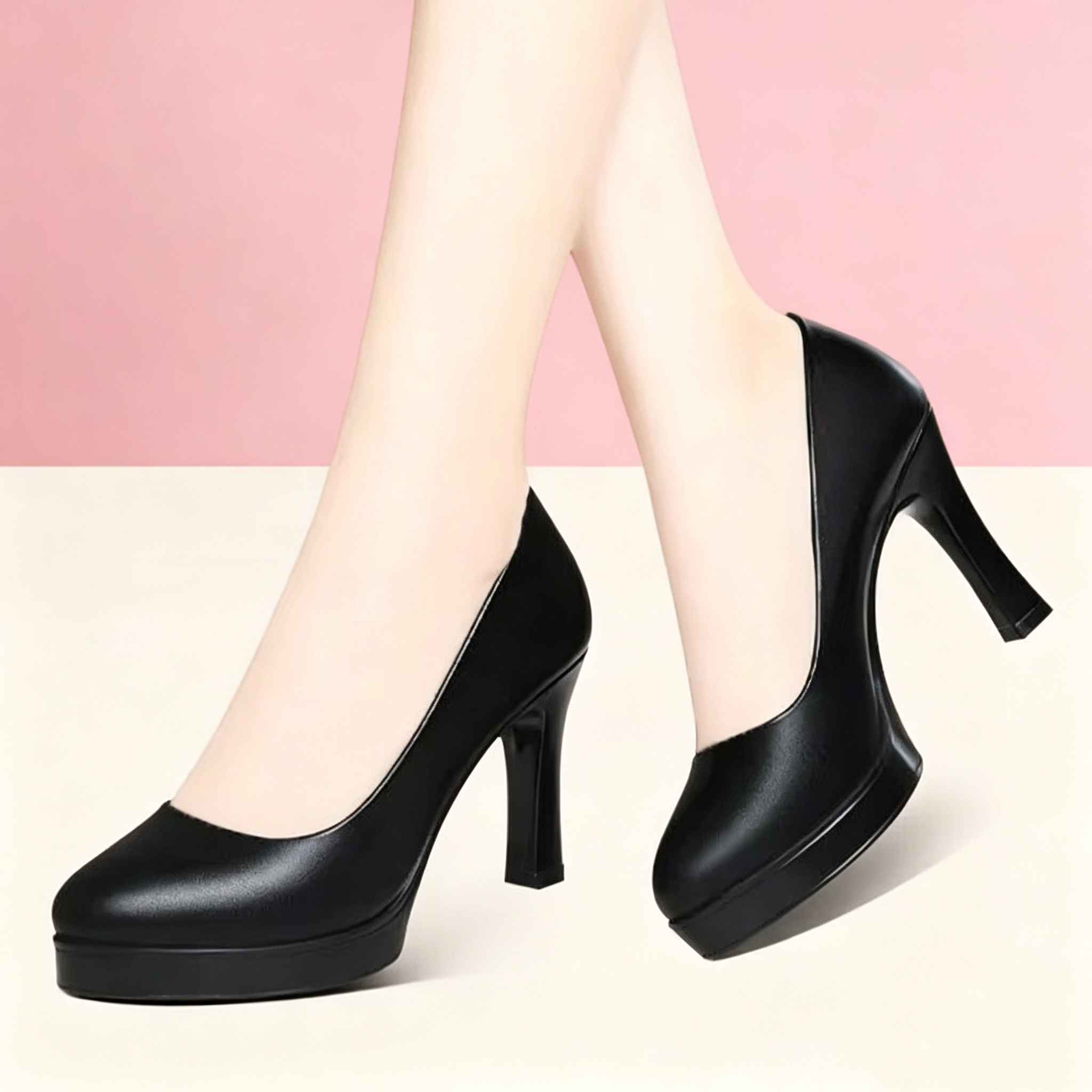 Escarpins de bureau respirants - Court Heel Pointed avis et prix