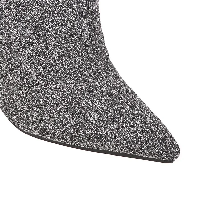 Bottes léopard sur le genou po - Sock Boot Women avis et prix