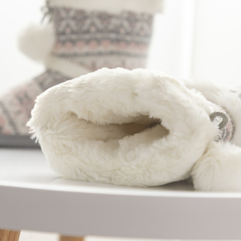 Pantoufles en peluche pour fem - Women Shoes Boots avis et prix