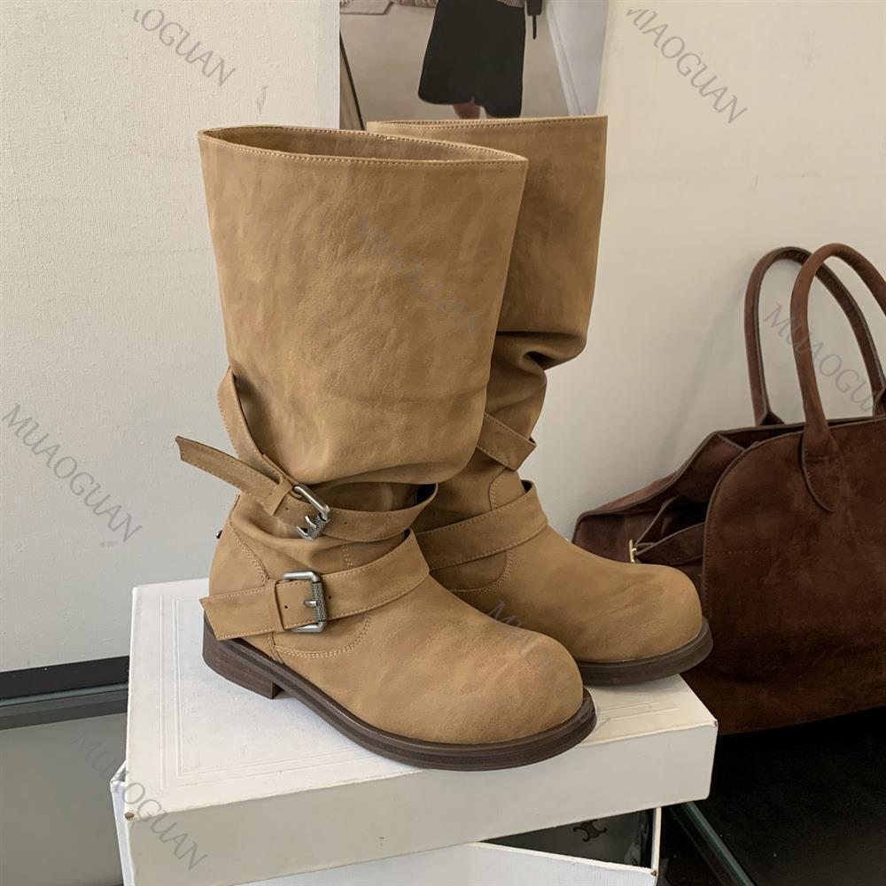 Printemps automne talon épais  - Women Shoes Boots avis et prix