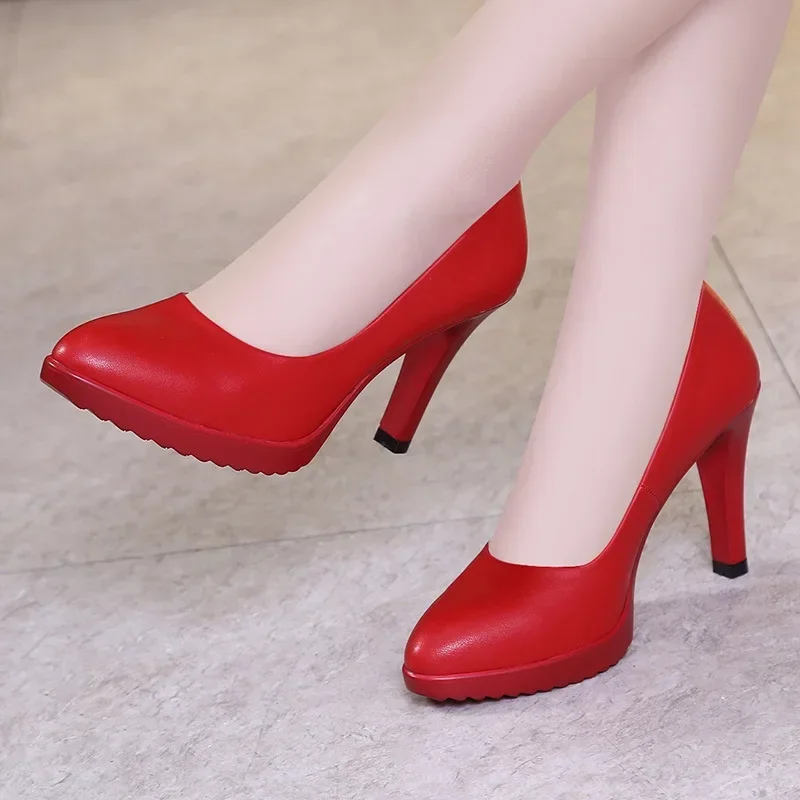 8 cm petite taille 32-43 nouve - Court Heel Pointed avis et prix