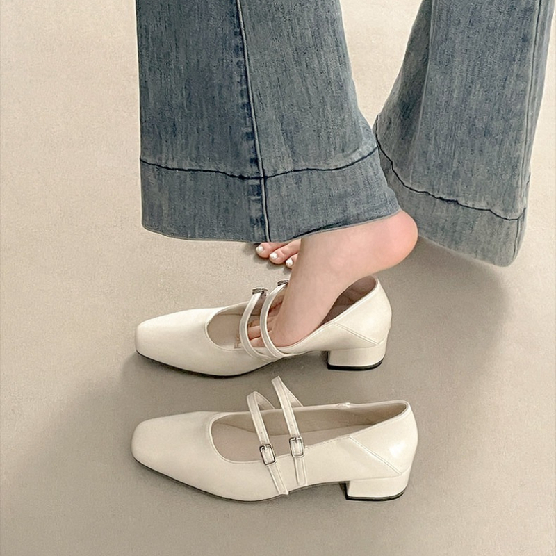 Chaussures Mary Jane argentées - Shoes Women Pumps avis et prix