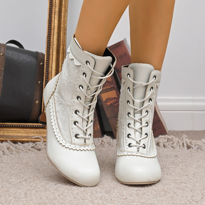 Bottes de mariée en Satin et d - Court Heel Pointed avis et prix
