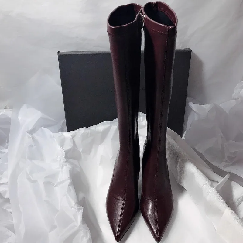 Bottes Stiletto à la mode pour - Sock Boot Women avis et prix