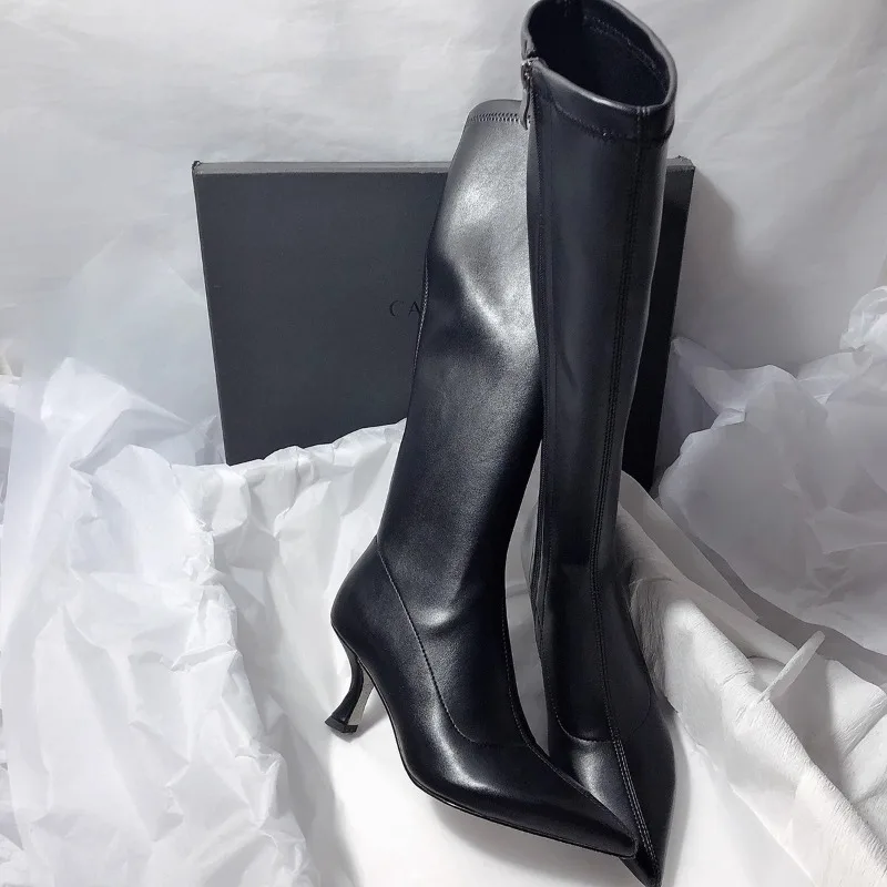 Bottes Stiletto à la mode pour - Sock Boot Women avis et prix