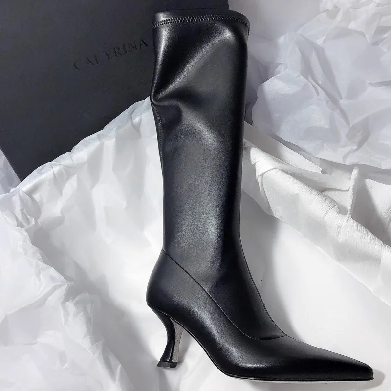 Bottes Stiletto à la mode pour - Sock Boot Women avis et prix