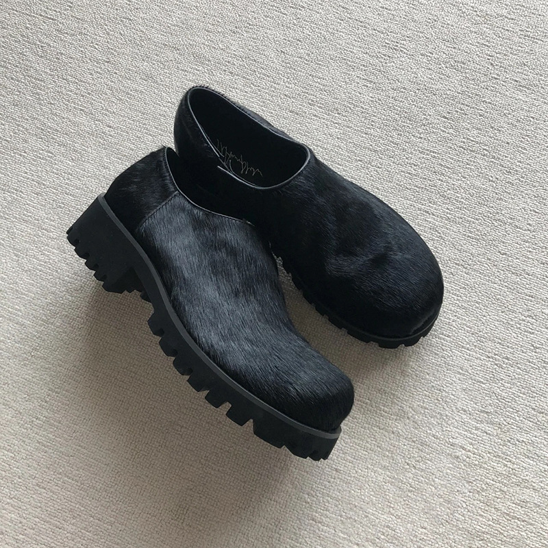 Chaussures en cuir à grosse tê - Women'S Shoes Paris avis et prix