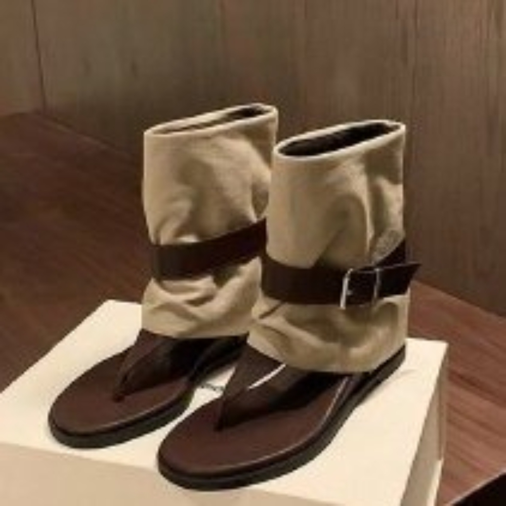 Sandales vintage à blocs de co - Women Shoes Boots avis et prix